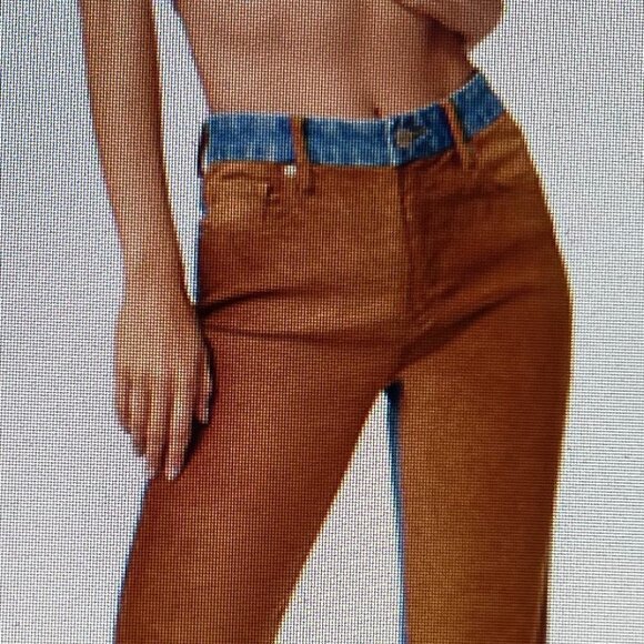 GOOD AMERICAN Good Icon Suede mixing indigo Size 10/30 - Picture 1 of 15